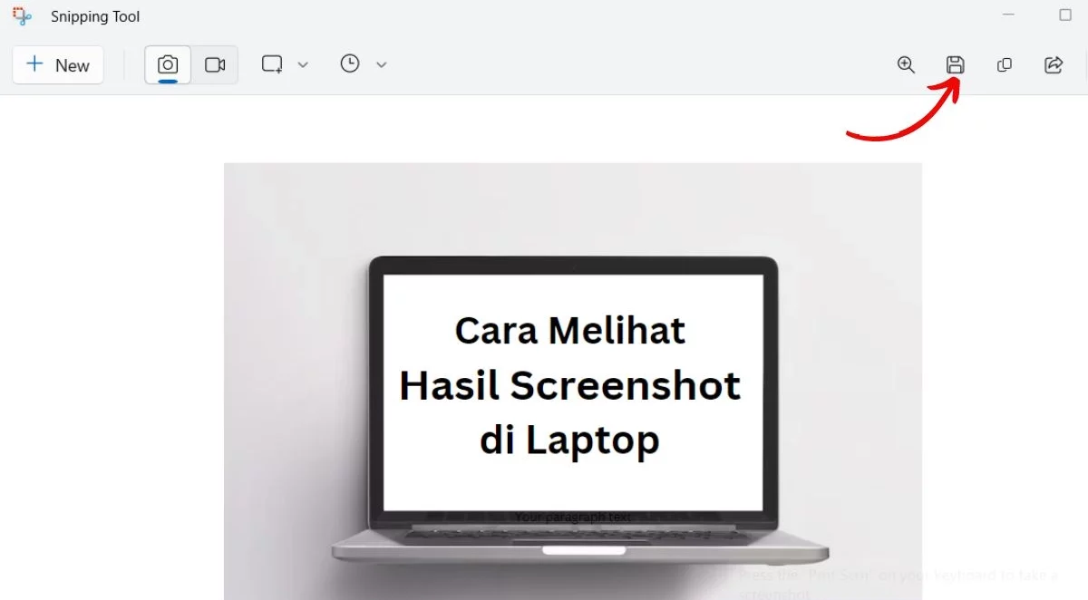 bagaimana cara melihat screenshot di laptop?