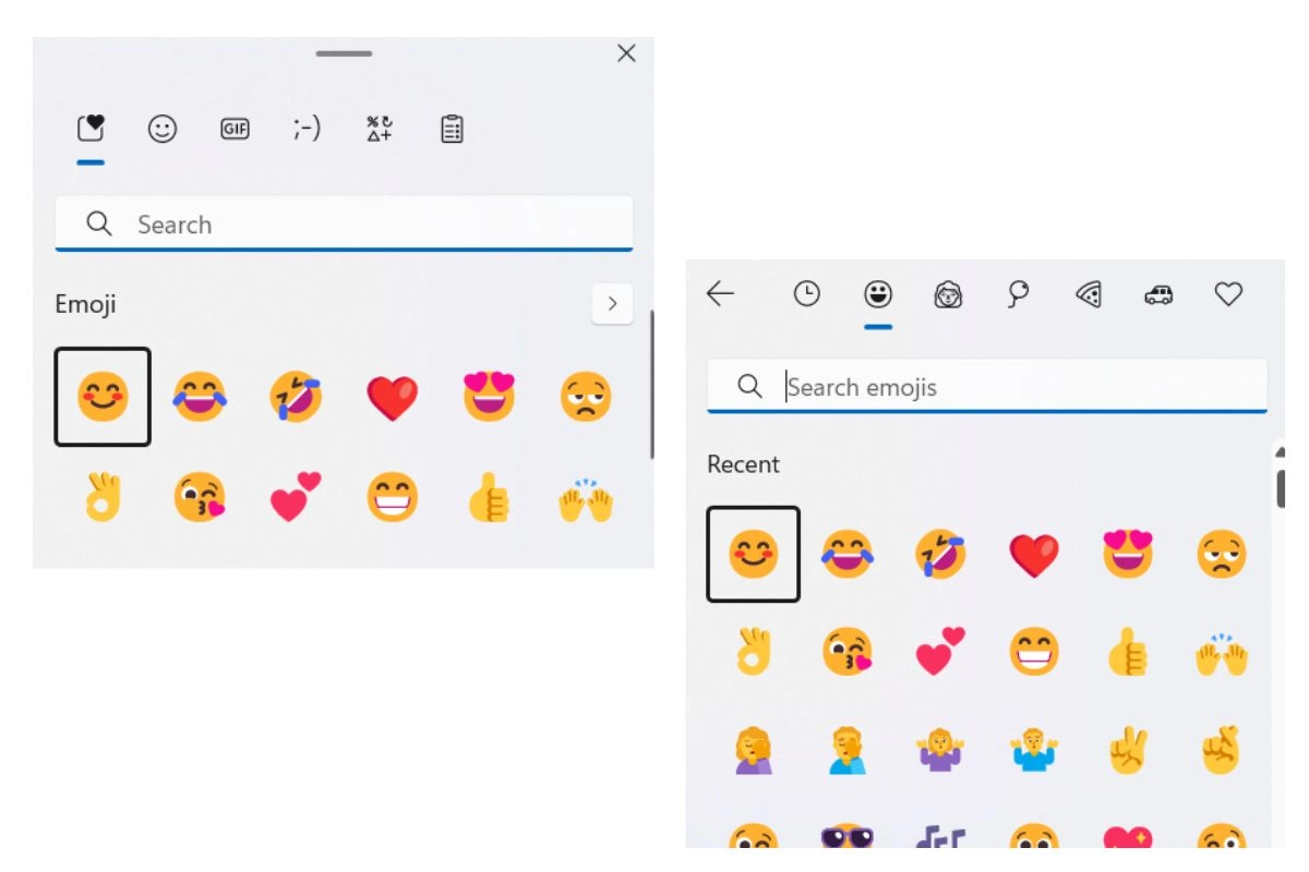 Shortcut emoji Windows 10