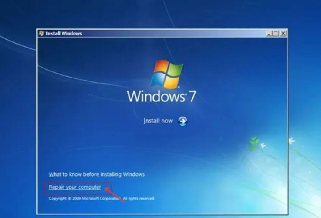 Repair Windows 7 Online