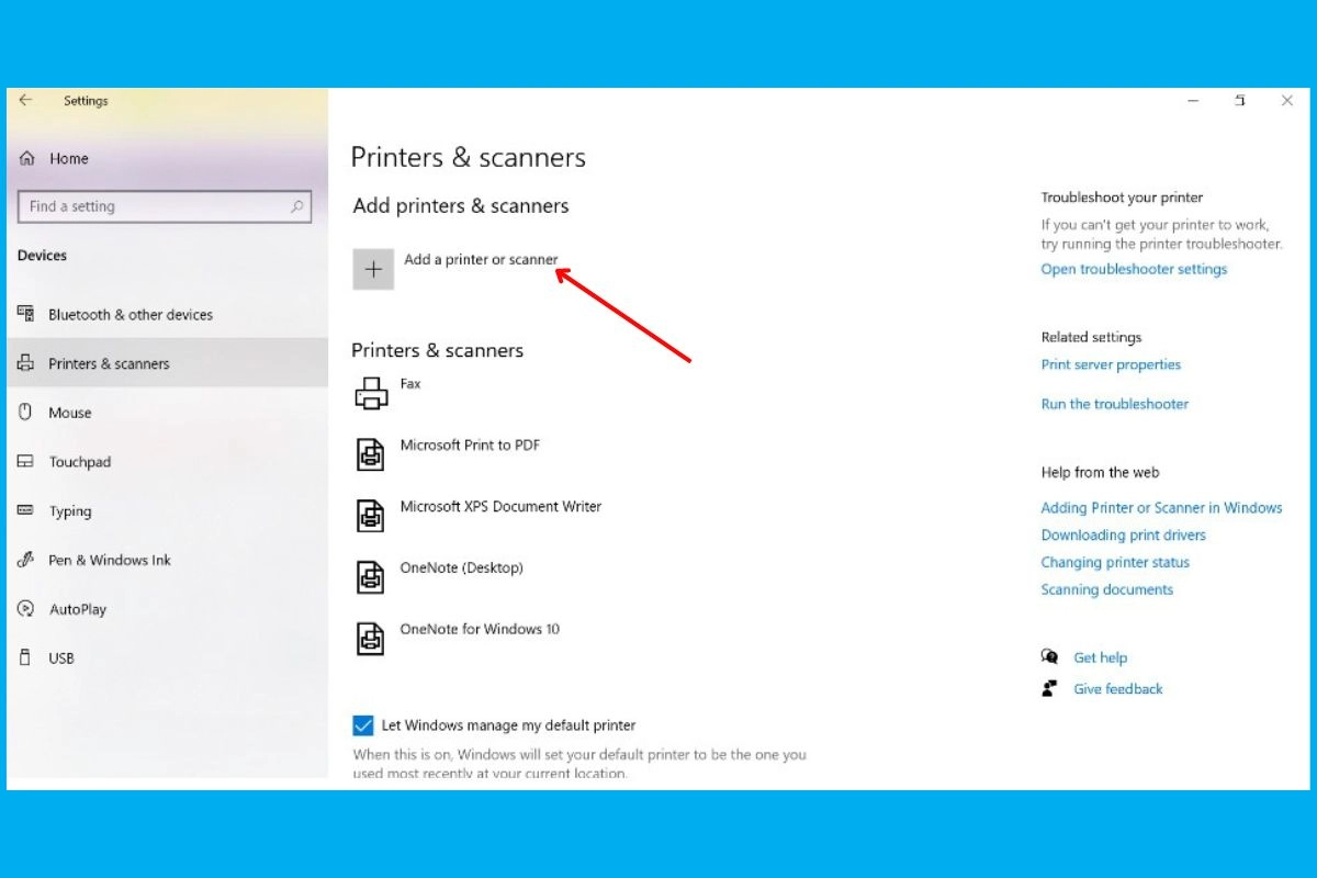 cara sharing printer Windows 10 menggunakan LAN