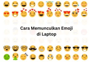cara memunculkan emoji di laptop