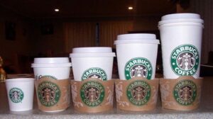 Ukuran Gelas di Starbucks